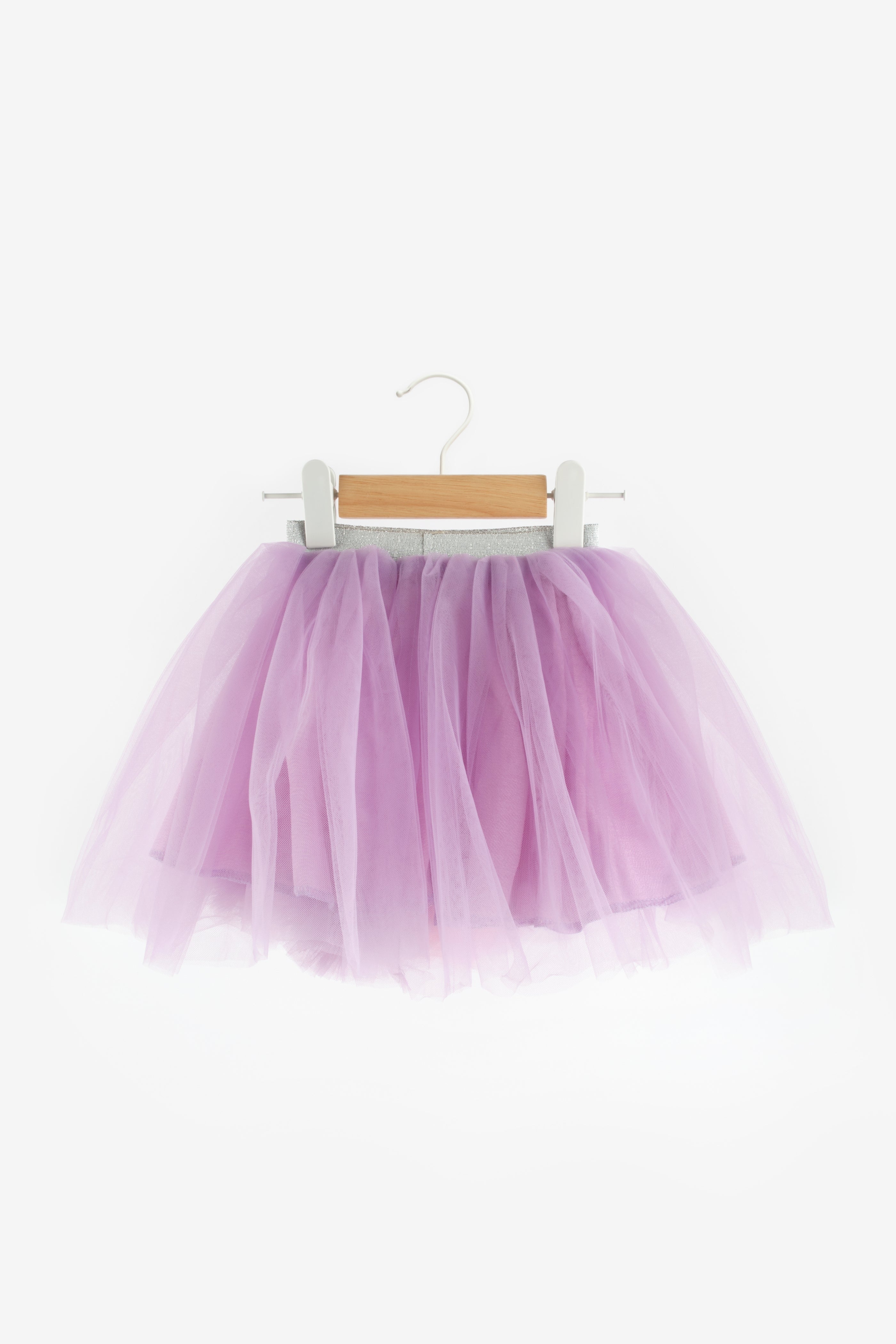 Gonna Glicine Bambina Pom Pom Tulle