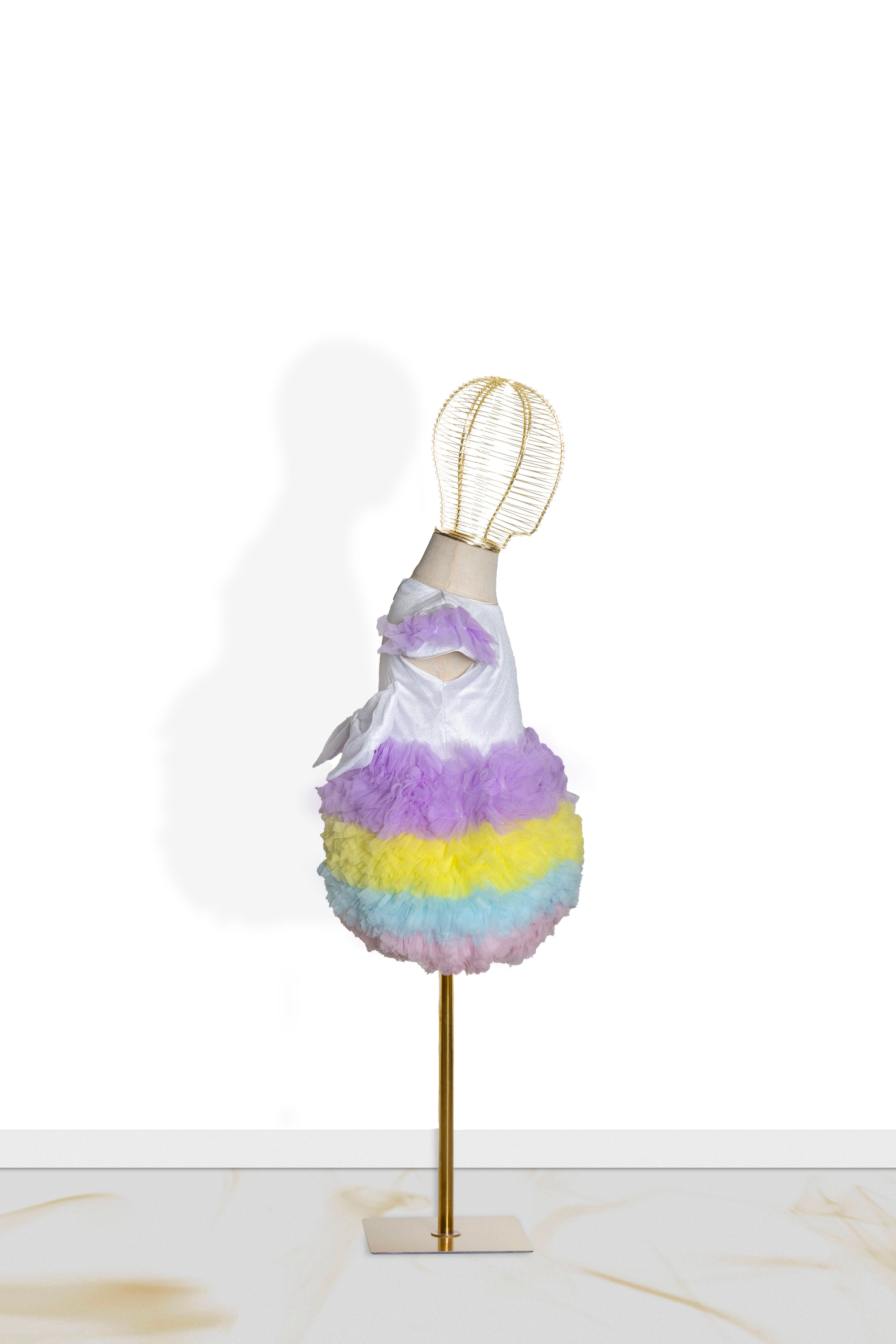 Abito Bambina Palloncino Unicorno